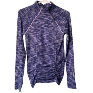 Athleta Half Zip Long Sleeve Top
